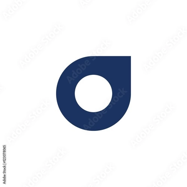 Obraz o Letter initial logo design
