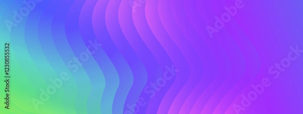 Obraz Blue green and pink purple vibrant gradient background for creative banner and modern poster with smooth texture