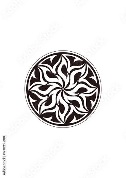 Fototapeta トライバル オーナメント