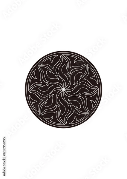 Fototapeta トライバル オーナメント