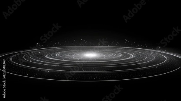 Fototapeta Cosmic Nebula Vortex