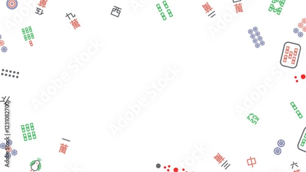 Obraz 麻雀フレーム素材