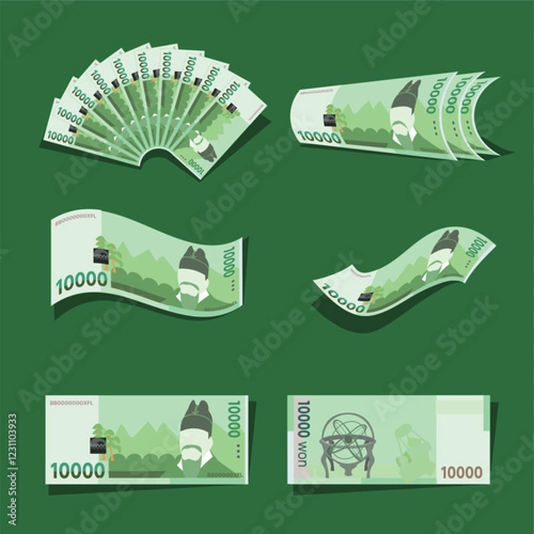 Obraz 핸드드로잉_돈_50000_money