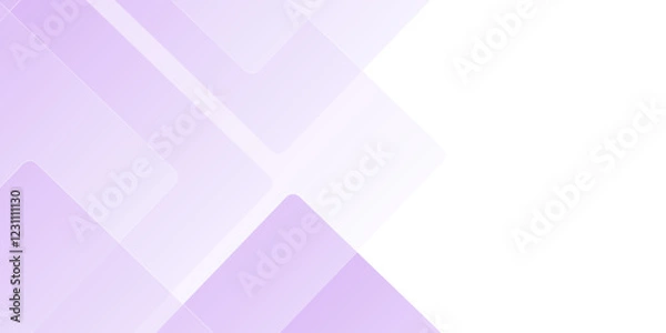 Fototapeta Simple withe background.flat withe gradation wavy geometric background. purple geometric triangles shapes. creative minimalist and various modern geometric shapes for background perfect for wallpaper