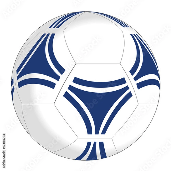 Fototapeta サッカーボールのイラスト