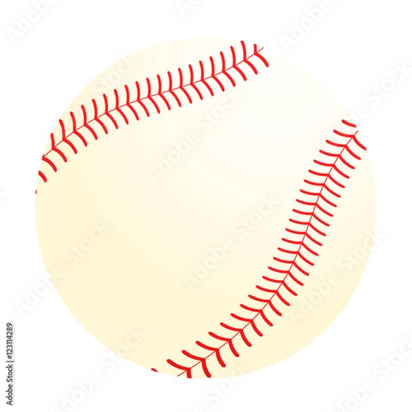 Obraz 野球ボールのイラスト