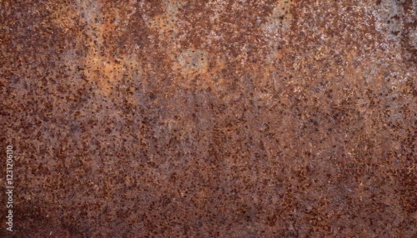 Obraz 錆びた鉄板