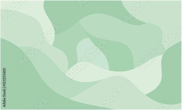 Fototapeta 緑の抽象イメージ背景　ベクター