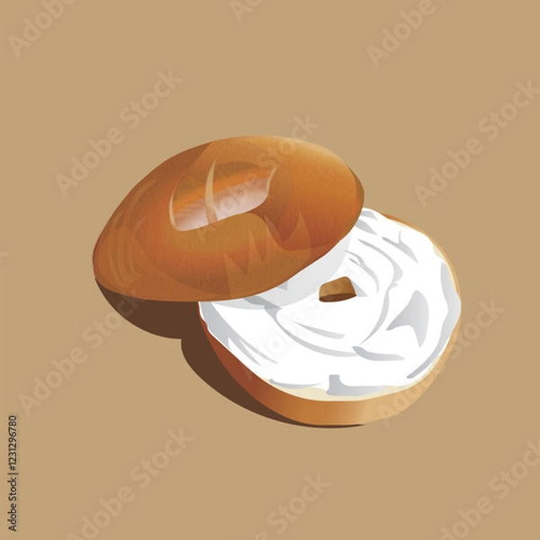 Obraz 벡터_베이글_bagle