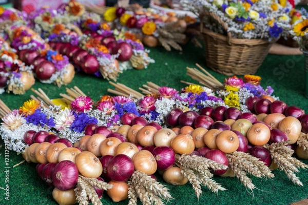 Fototapeta Rynek cebulowy w Weimar