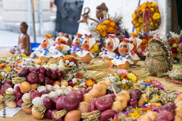 Fototapeta Targ cebulowy w Weimarze