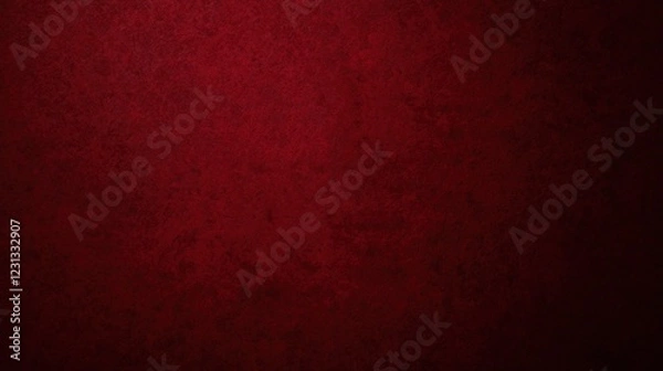 Fototapeta Rich textured deep red background