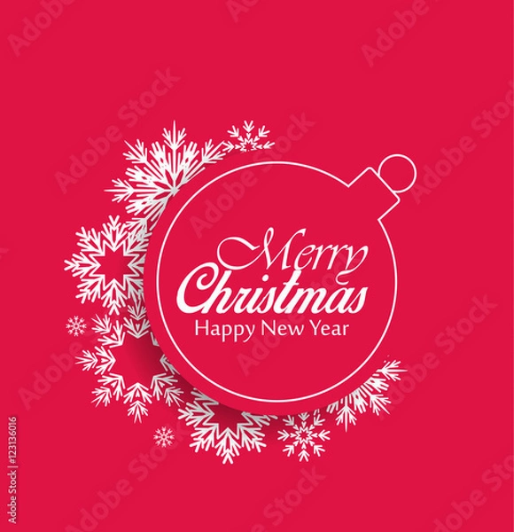 Obraz Vector Christmas balls