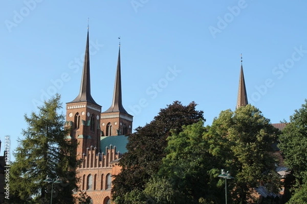 Fototapeta Der Dom in Roskilde
