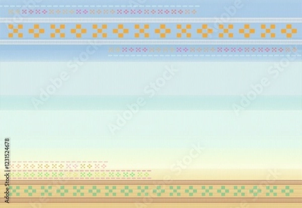 Fototapeta 沖縄ミンサー18