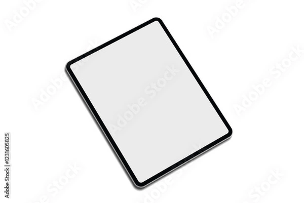 Obraz Ipad pro high quality transparent mockup