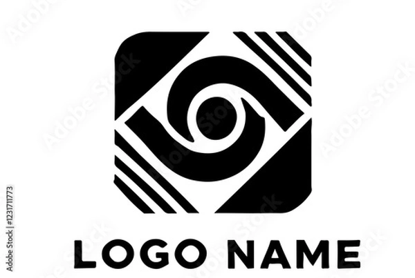 Obraz abstract logo design