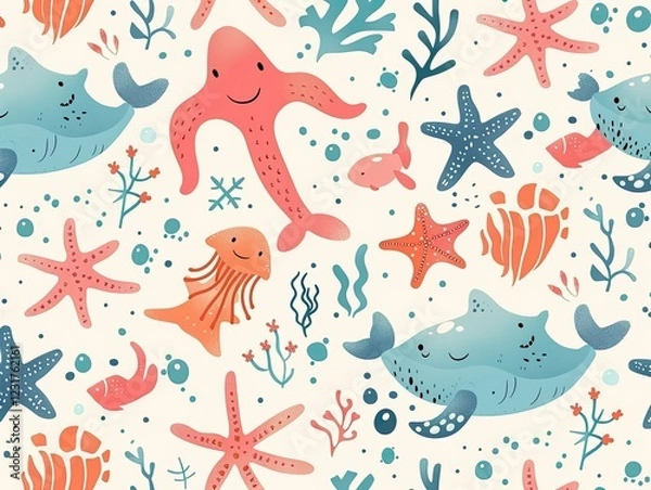 Obraz Abstract seamless pattern