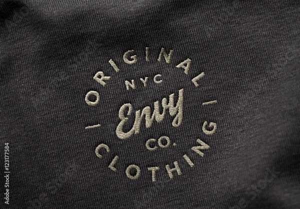 Obraz Embroidered Logo Mockup