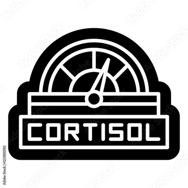 Obraz Cortisol Hormone Symbol