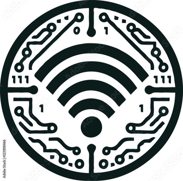 Obraz Network Logo Design