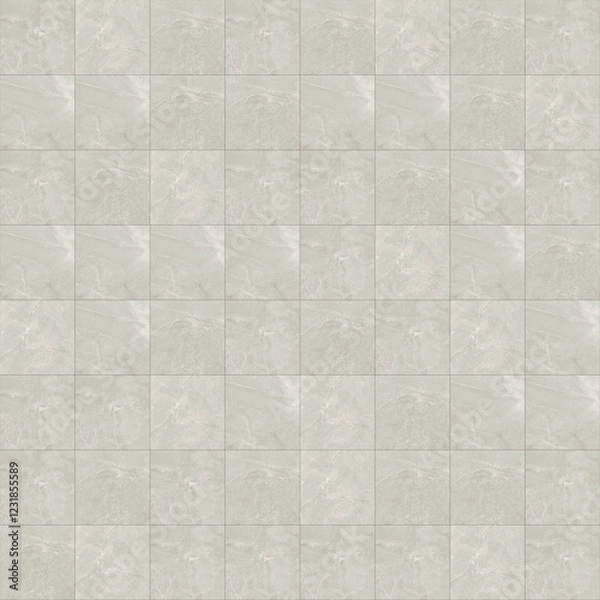 Obraz seamless light gray stone, concrete wall or floor background. for design interior and architecture. square