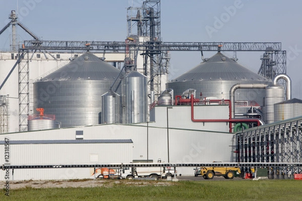 Obraz BioMass BioFuel Ethanol Production