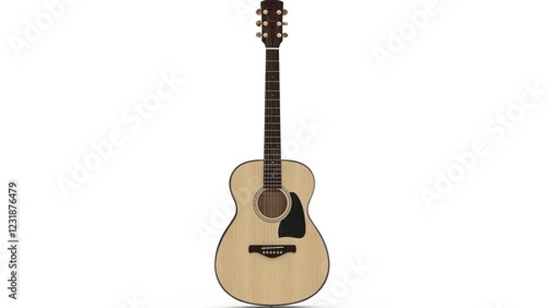Obraz guitar on white background