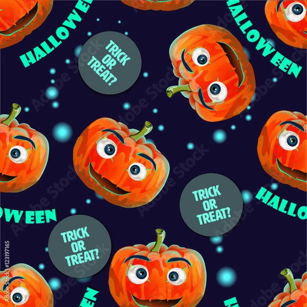 Fototapeta halloween pattern