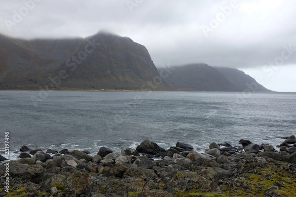 Obraz Norway, Senja / Storm on second largest island.