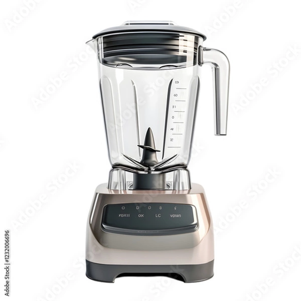 Fototapeta Aesthetic Image of Ultra-Realistic Modern Countertop Blender With A   2 - Ultra-Realistic Representation for E-Commerce, Marketing, and Advertis - High-Quality for E-Commerce, Mark
