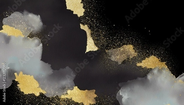 Fototapeta 優雅で抽象的な背景イラスト、壁紙