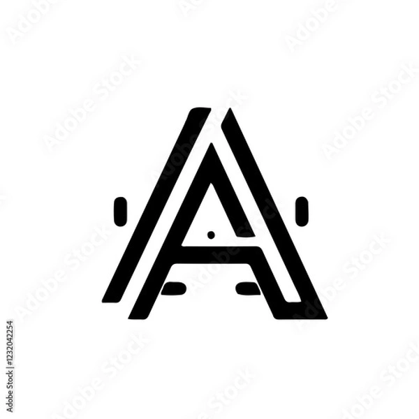 Obraz alphabet letter a