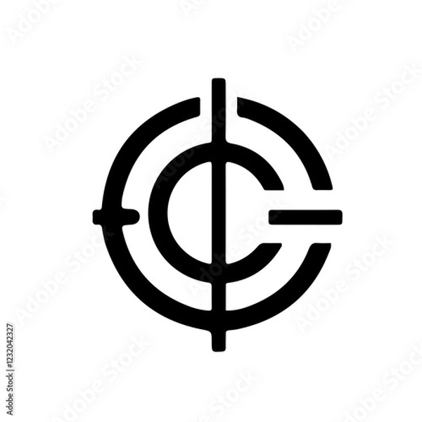 Obraz target with dollar symbol