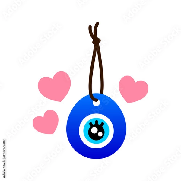 Obraz まつげのついたうるうる目のラナザールボンジュウ