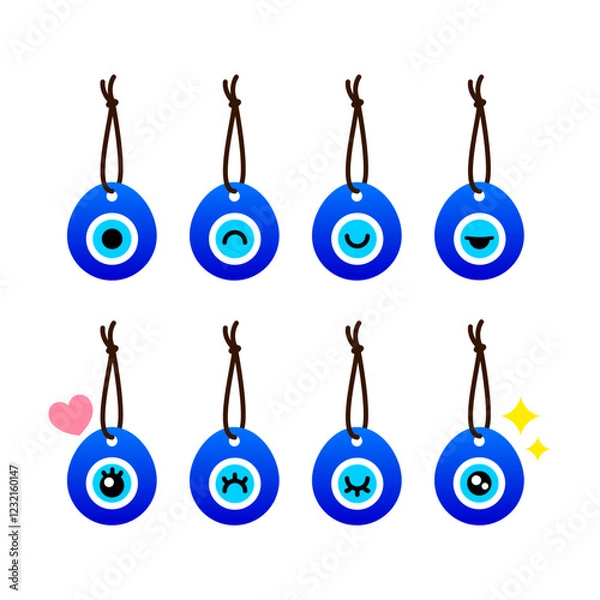 Obraz ナザールボンジュウ・表情バリエーション