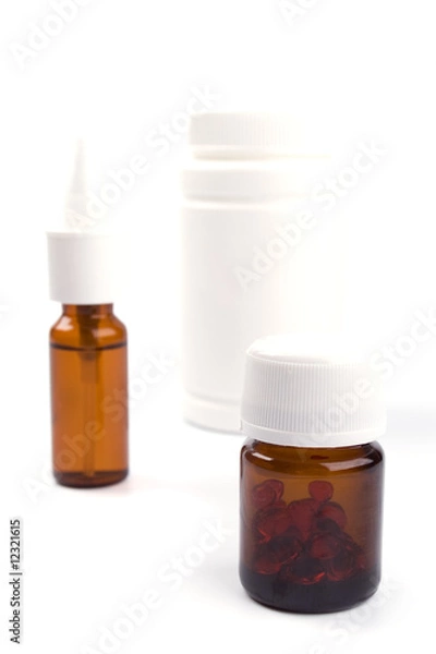 Fototapeta different pills