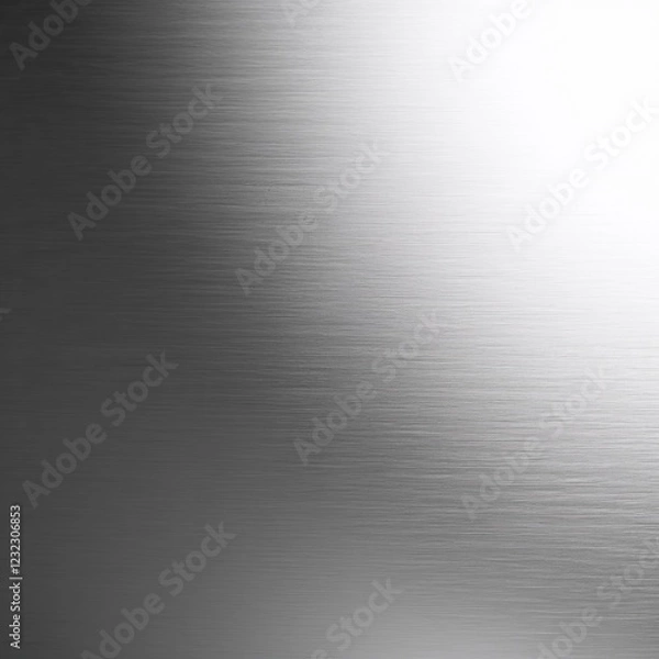 Obraz Brushed metal texture with gradient lighting