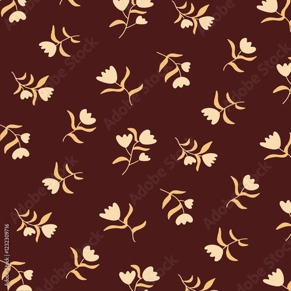 Fototapeta Floral Pattern Design Art Abstract Illustration Fabric textile Prints