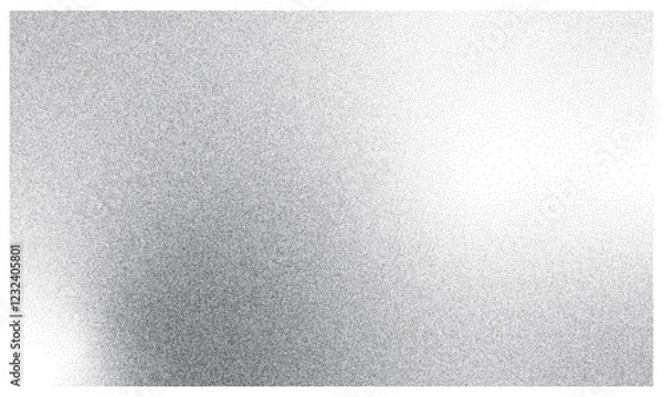 Fototapeta  Abstract grainy stipple Gradient Texture in Black and White