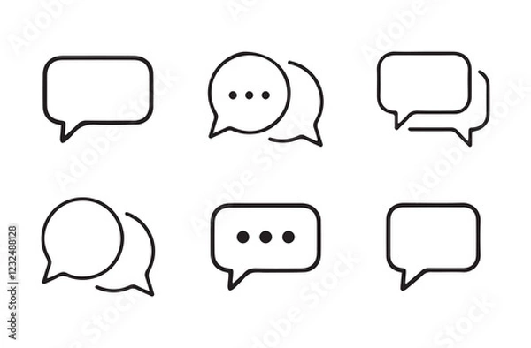 Fototapeta Incoming inbox message icon. Notification icon. Notification bell icon set. Vector illustration