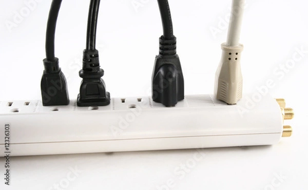 Obraz Surge protector power strip