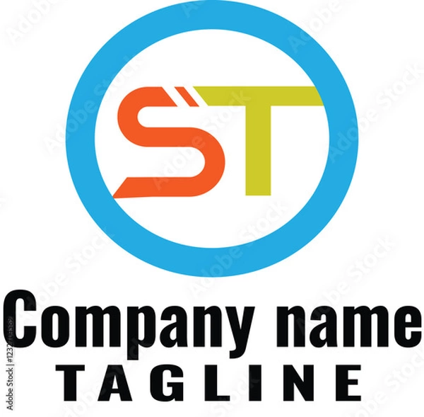 Fototapeta Vector set of minimalism geometric Bauhaus style symbol design elements