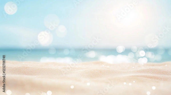 Obraz 美しい海と砂浜 Sea and sandy beach 