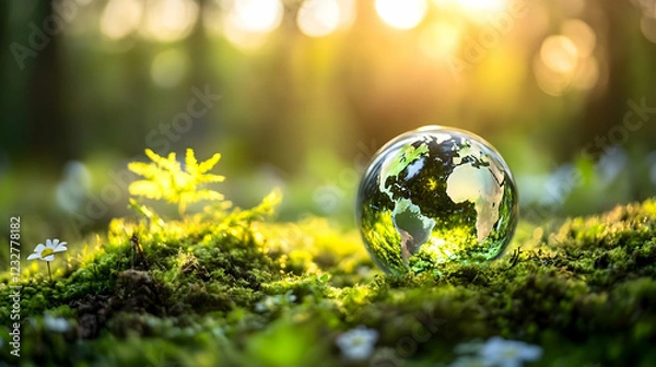 Fototapeta Revolutionizing supply chains with sustainable practices for greater environmental and social impact
