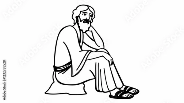 Obraz The philosopher