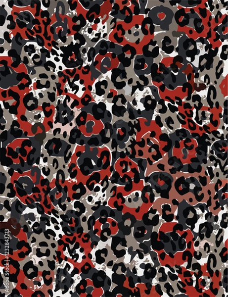 Obraz Colorful Camouflage leopard pattern