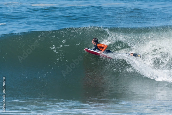 Obraz Bodyboarder in action