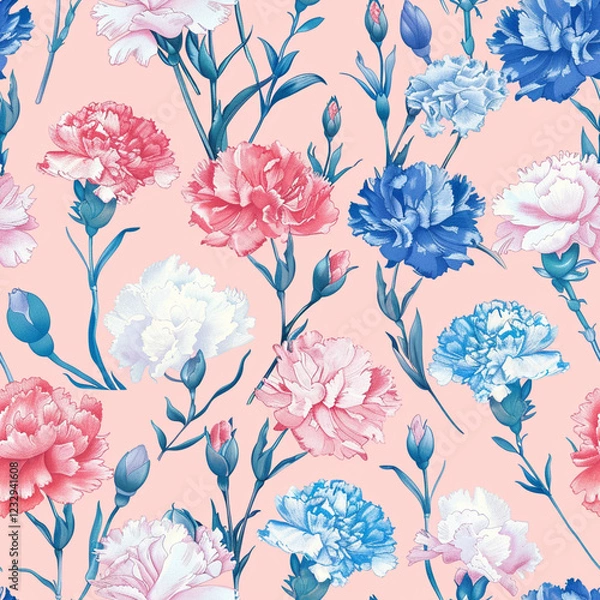 Fototapeta Seamless pattern background