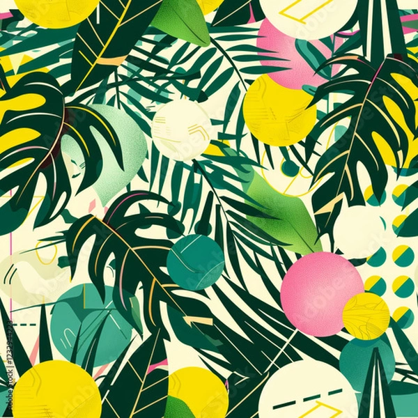 Fototapeta Seamless pattern background
